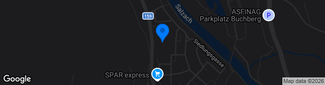 Map showing Sportplatz Bischofshofen