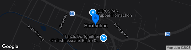 Map showing Sportplatz Horitschon