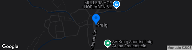 Map showing Sportanlage Frauenstein