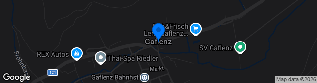 Map showing Sportzentrum Gaflenz
