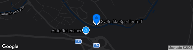 Map showing Sportplatz SV Sedda Bad Schallerbach