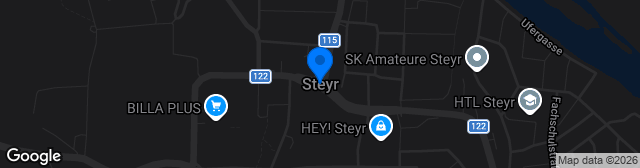 Map showing STEYR Arena