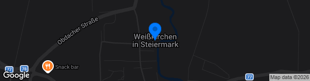 Map showing Sportplatz Weißkirchen