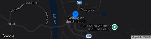 Map showing Sportplatz Golling