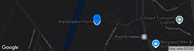 Map showing Waldstadion Puch