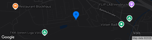 Map showing Sportplatz Völs
