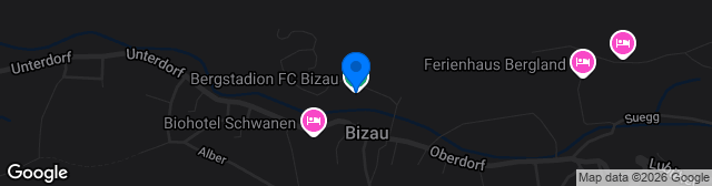 Map showing Bergstadion