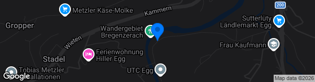 Map showing Sportplatz FC Egg