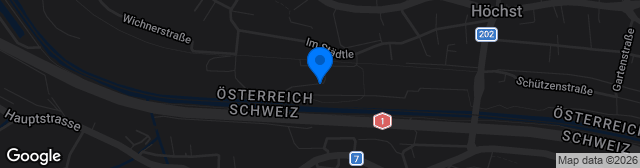 Map showing Rheinaustadion