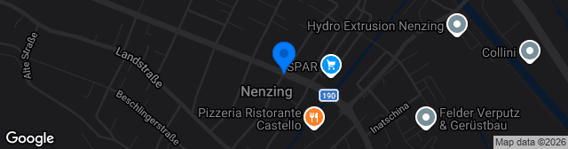 Map showing Sportplatz Nenzing