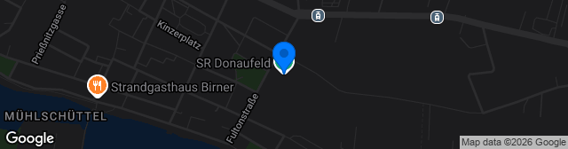Map showing Sportplatz Donaufeld