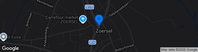 Map showing DCA-stadion