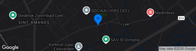 Map showing Sportpark St. Dimpna