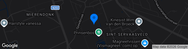 Map showing Prinsenbosstadion