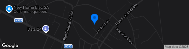 Map showing Stade Henri Rochefort