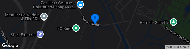 Map showing Terrain Chemin De Maffle