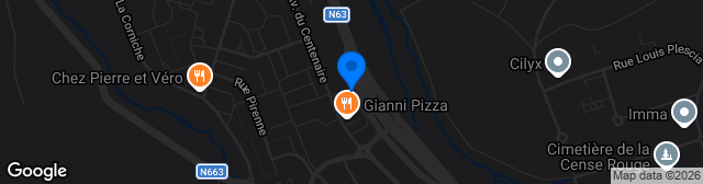 Map showing Plaine Des Sports