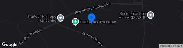 Map showing Terrain Entente Rechaintoise