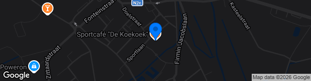 Map showing Sportcentrum De Koekoek