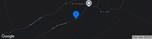 Map showing Terrain Rue de Houyet
