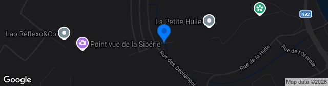 Map showing Petite Hulle