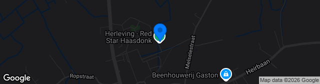 Map showing Terrein HRS Haasdonk