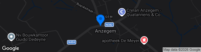 Map showing Terrein SV Anzegem