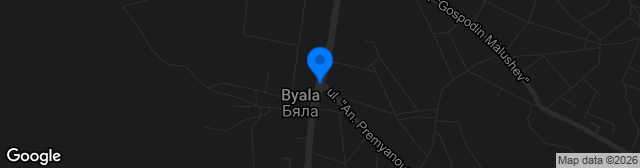 Map showing Stadion Georgi Benkovski