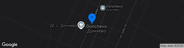 Map showing Stadion Donchevo