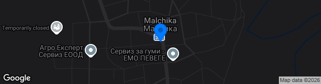Map showing Stadion Georgi Karchev