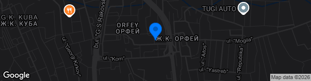 Map showing Stadion Dimitar Kanev