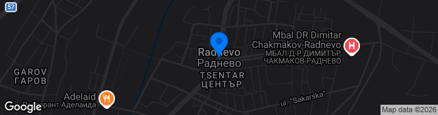 Map showing Stadion Minyor