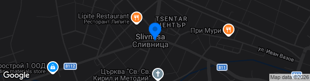 Map showing Gradski stadion