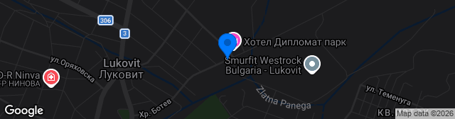 Map showing Stadion Hristo Botev