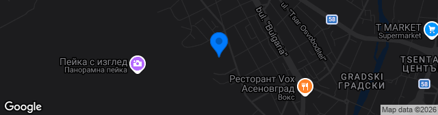 Map showing Stadion Shipka