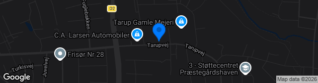 Map showing ALPI Arena Næsby