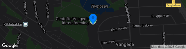 Map showing GVI. Nymosen