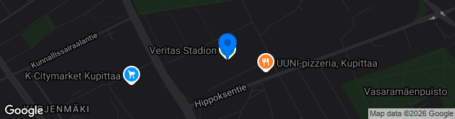Map showing Veritas Stadion