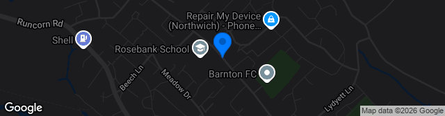 Map showing Townfield Lane