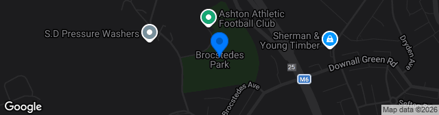 Map showing Brocstedes Park