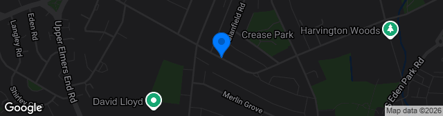 Map showing Eden Park Avenue