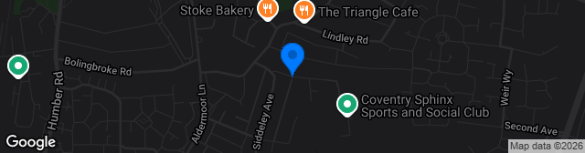 Map showing Sphinx Drive