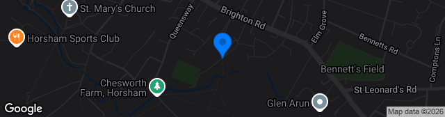 Map showing Gorings Mead