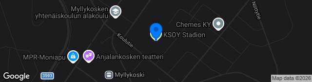 Map showing Kymenlaakson Sähkö Stadion