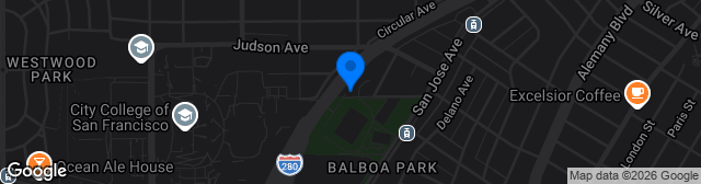 Map showing Matthew J. Boxer Stadium