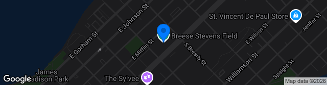 Map showing Breese Stevens Field