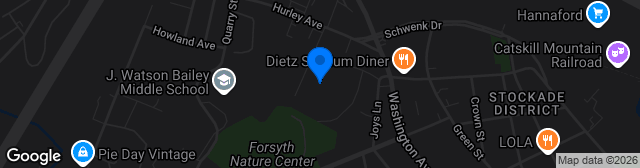 Map showing Dietz Stadium