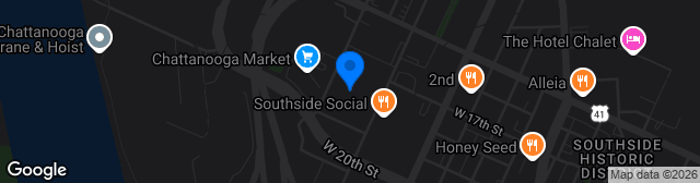 Map showing Finley Stadium