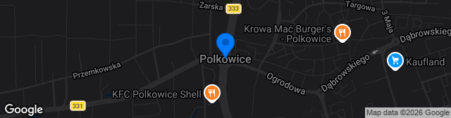 Map showing Stadion Górnik