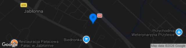 Map showing Stadion Miejski w Legionowie im. ks. płk. Jana Mrugacza